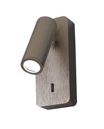 NOTTE * APLIQUE LECTOR MINI GU10 - NICKEL SATIN